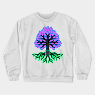 Electrical Blossom Tree Crewneck Sweatshirt